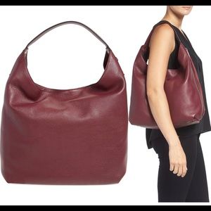 Rebecca Minkoff leather Bryn  bag hobo bur…